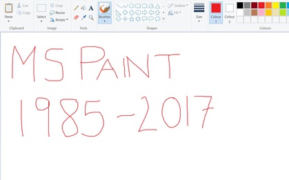 Ứng dụng gắn liền với tuổi thơ Microsoft Paint sắp sửa bị khai tử