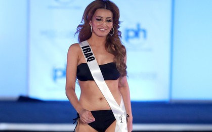 Hoa hậu Iraq khiến gia đình bị dọa giết vì mặc bikini trình diễn tại Miss Universe 2017
