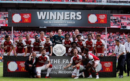 Arsenal đoạt Siêu Cúp Anh khi đánh bại Chelsea ở loạt luân lưu