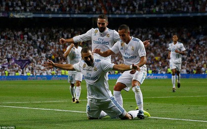 Ronaldo ngồi khán đài, Real vẫn thắng dễ Barca giành Siêu Cúp Tây Ban Nha