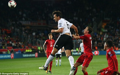 Đức cầm chắc vé World Cup 2018 sau chiến thắng nghẹt thở CH Czech