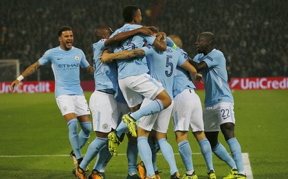 Đánh phủ đầu trong 10 phút, Man City thắng lớn trên đất Hà Lan