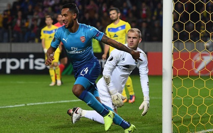 Arsenal độc chiếm ngôi đầu bảng H sau trận cầu có 6 bàn thắng