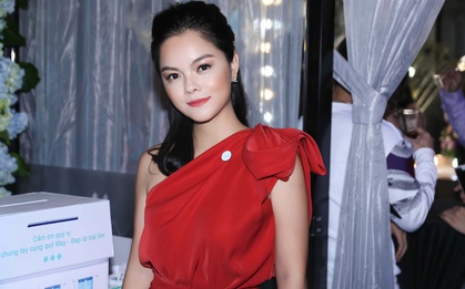 Phạm Quỳnh Anh diện đầm gợi cảm đi sự kiện, khoe vóc dáng thon gọn sau sinh