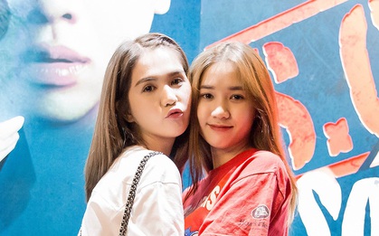 Ngọc Trinh tươi tắn đi xem phim "ấu dâm" ủng hộ "đàn em"