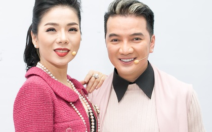 Lệ Quyên, Đàm Vĩnh Hưng cùng mặc màu hồng nhưng phong cách đối lập