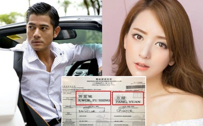 Quách Phú Thành lộ giấy đăng ký kết hôn với mẫu nữ nóng bỏng kém 23 tuổi