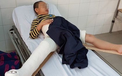Cách chức hiệu trưởng và hiệu phó trường tiểu học Nam Trung Yên sau vụ học sinh gãy chân tại trường