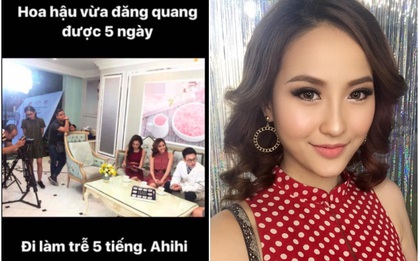 Vừa đăng quang Hoa khôi đã bị tố đi trễ 5 tiếng, Khánh Ngân chính thức lên tiếng!