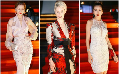 Dàn mỹ nhân Vbiz diện váy áo lộng lẫy, đọ dáng cùng Coco Rocha trên thảm đỏ