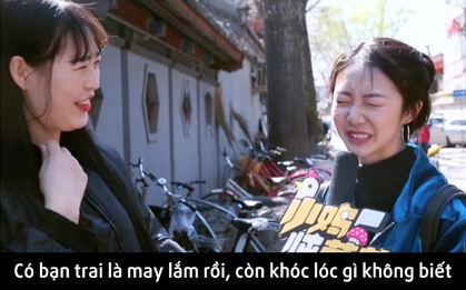 Lúc khóc, bạn trai đã dỗ dành bạn như thế nào?
