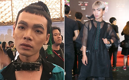 Lông mày lá dừa, con trai mặc đầm xuyên thấu: VIFW 2017 mới 2 ngày đã hội tụ đủ "thời trang lạ"!
