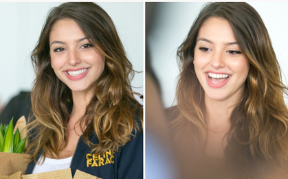 Hoá ra ở ngoài đời, Celine Farach còn xinh và rạng rỡ hơn cả ảnh trên mạng!