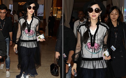 Vẫn tại Cannes, nhưng Phạm Băng Băng lại "biến hình" từ Nữ thần sang Thảm họa thời trang
