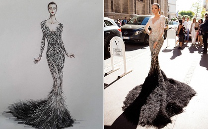 Chiếc đầm đẹp nhất của Lý Nhã Kỳ tại Cannes: "rẻ" hơn hàng hiệu quốc tế rất nhiều!