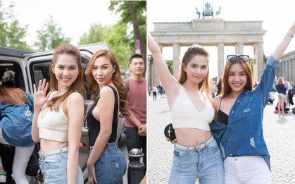 Ngọc Trinh cùng dàn chân dài rạng rỡ hết cỡ "đại náo" Berlin, Đức