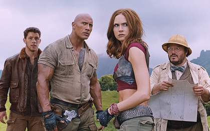 “The Rock” nóng bỏng trong trailer đầu tiên của “Jumanji: Welcome to the Jungle”