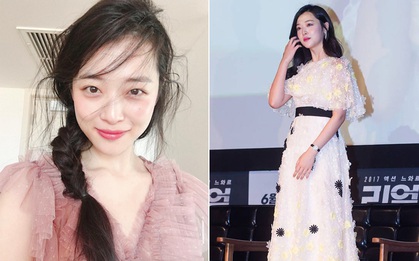 "Hư" chán rồi lại ngoan, Sulli cứ ăn mặc tinh khôi thế này thì ai mà chẳng yêu