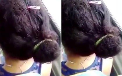 Thời buổi này rồi mà vẫn có người "sạch" tới nỗi chấy đi du lịch tung tăng trên tóc