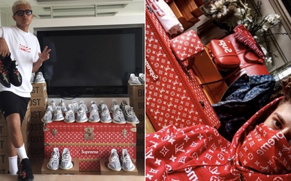 Hòm Louis Vuitton x Supreme giá 1,3 tỷ tưởng "ế", nào ngờ được anh chàng mới 15 tuổi mua đứt!