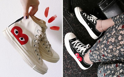 Converse x COMME des GARÇONS Play: đôi sneaker ra mắt đã lâu nhưng chưa bao giờ giới trẻ thôi mê đắm