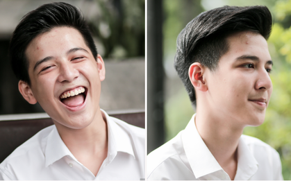 Hot boy cầm cờ: "Mình nghĩ mình chưa đủ độ đẹp để nhận cái tên này"