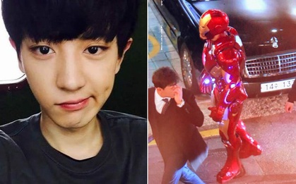 Bạn có biết: Bộ giáp Iron Man mà Chanyeol (EXO) sắm đi chơi Halloween có giá bằng cả cái ôtô?