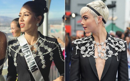Cara Delevingne ắt "ngã ngửa" khi thấy thiết kế dành riêng cho mình lại được Nguyễn Thị Loan mang đến HHHV