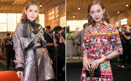 Minh Hằng xuất hiện rực rỡ hậu scandal, Chi Pu bất ngờ phá cách trên thảm đỏ ngày 1 VIFW 2017