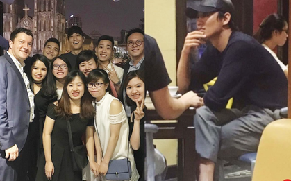 Lý do và sự thật đằng sau bức ảnh tài tử "Chuyện tình Harvard" Kim Rae Won bất ngờ đến Hà Nội