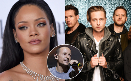 Rihanna cùng loạt sao thế giới khóc than trước tin huyền thoại Chester Bennington qua đời