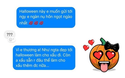 Có những người lầy lội như thế đấy: Troll người yêu 365 ngày không thương tiếc, ngay cả Halloween cũng không tha!