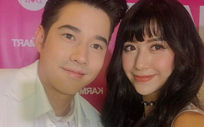 Khoe ảnh chụp cùng Mario Maurer, Quỳnh Anh Shyn khiến fan "đứng hình" vì khuôn mặt như tượng sáp!