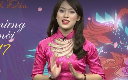 Khánh Vy "bắn" tiếng Anh như gió khi làm MC của đài truyền hình VTV
