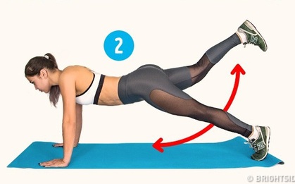 6 bài tập giúp bạn trở nên thon gọn hẳn sau 2 tuần