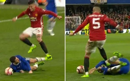 Rojo đạp người Hazard, đối diện án treo giò