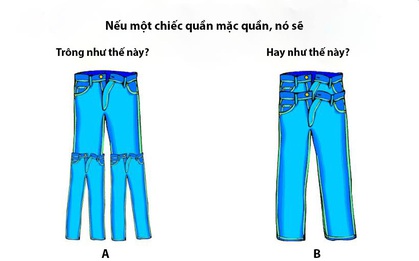 Cả thế giới lại điên đầu vì một câu hỏi tưởng như đơn giản: Một chiếc quần mặc quần sẽ như thế nào?