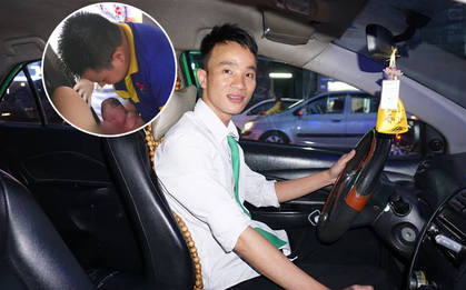 Tài xế kể lại giây phút chồng đỡ đẻ cho vợ trên taxi: "Đây là lần đầu tiên tôi đón một bé gái ra đời ngay trên xe"