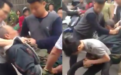 Bị nghi bỏ chạy sau khi va quệt làm vỡ gương xe, người lái xe ba gác bị nhóm thanh niên đánh đập giữa phố