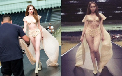 Ngọc Trinh đời thật và ảnh đã qua photoshop khác nhau như thế nào?