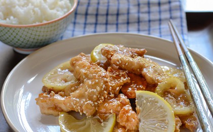 Gà giòn sốt chanh - ăn ngon làm dễ lại chẳng hề ngán dầu