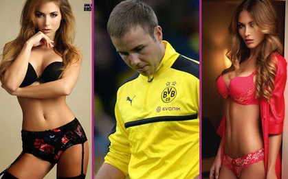 Bạn gái tuyệt sắc: Liều thuốc giúp Gotze chiến đấu với bệnh lạ