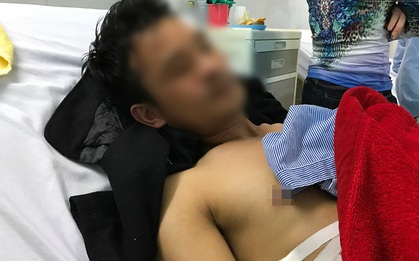 Người bị đâm sau khi đưa cô gái vào viện: "Chưa hỏi đầu đuôi họ đã rút dao đâm vì tưởng tôi gây tai nạn"