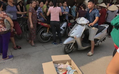 Người dân lập thùng quyên góp ủng hộ gia đình bé trai 33 ngày tuổi nghi bị sát hại