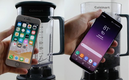 Mang iPhone 8 và Galaxy S8 ra “xay sinh tố”, kết quả sẽ khiến bạn bất ngờ