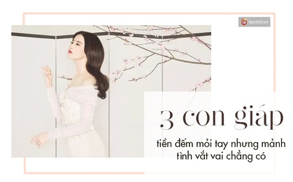 Top 3 con giáp tiền không bao giờ thiếu nhưng tình thì không bao giờ có