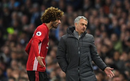 Mourinho ám chỉ Aguero diễn kịch, đưa Fellaini vào bẫy