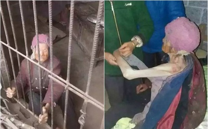 Không phân biệt nổi đây là chuồng lợn hay là căn phòng con trai và con dâu nhốt mẹ già 92 tuổi