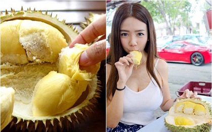 Tiếc của vì không được mang sầu riêng lên tàu, cô gái trẻ đổ máu mũi sau khi chén sạch 2 quả