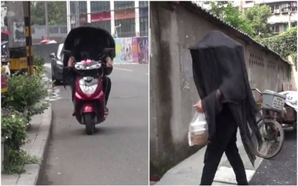 Ai cũng tưởng anh chàng shipper này nghiện phim cổ trang Trung Quốc, nhưng sự thật lại không kỳ thú đến vậy